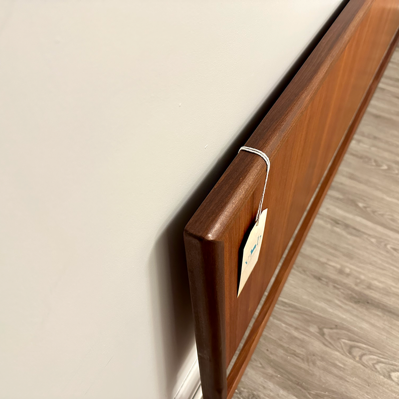 Mid-Century Tall Teak King/ Queen Headboard