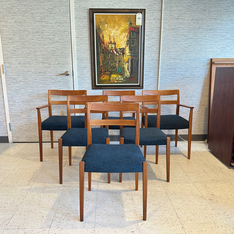 Mid-Century Teak Dining Chairs by Nils Jonsson For Troeds Model Garmi