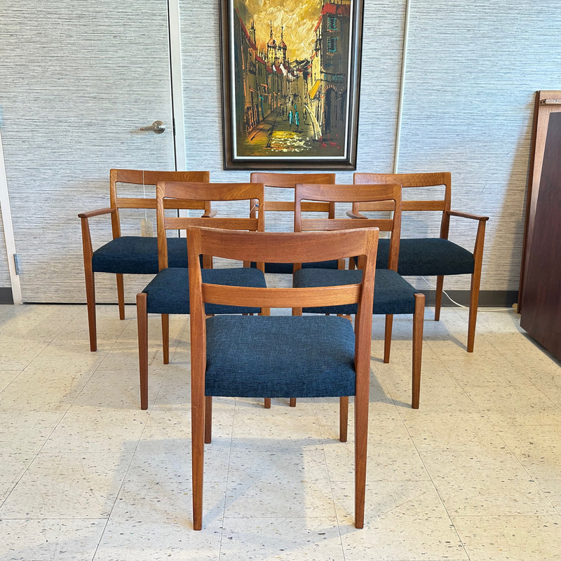 Mid-Century Teak Dining Chairs by Nils Jonsson For Troeds Model Garmi