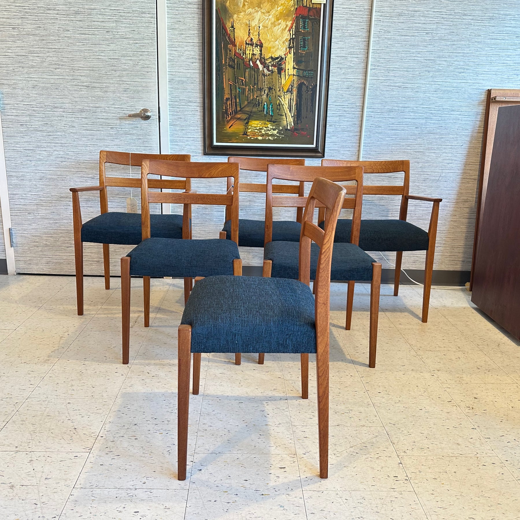 Model 138 Mid-Century Modern Teak Dining Chairs By Gustav Bahus – Vintage  Home Boutique