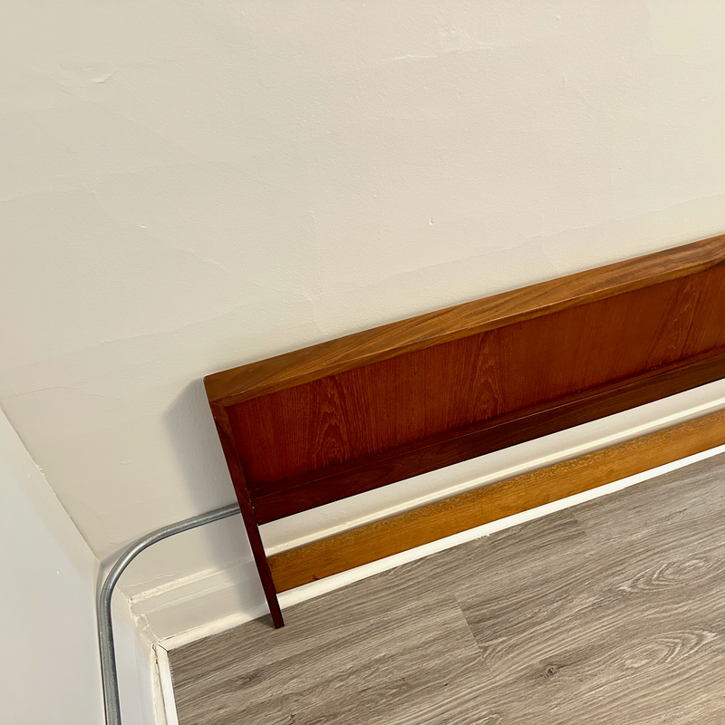 Mid-Century Teak King/ Queen Headboard