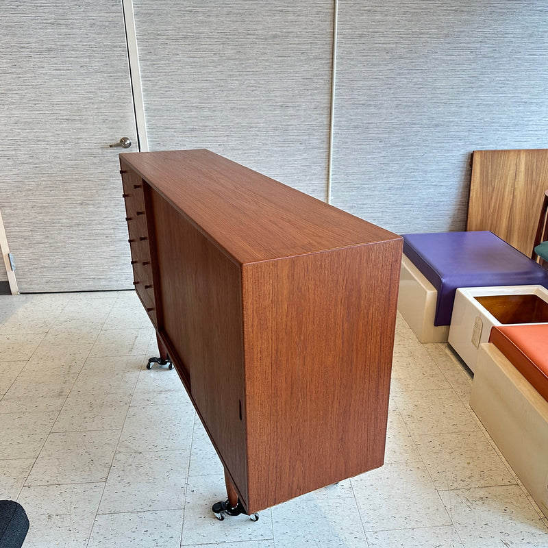 Mid-Century Teak Sideboard By Hans Wegner For Carl Hansen & Son