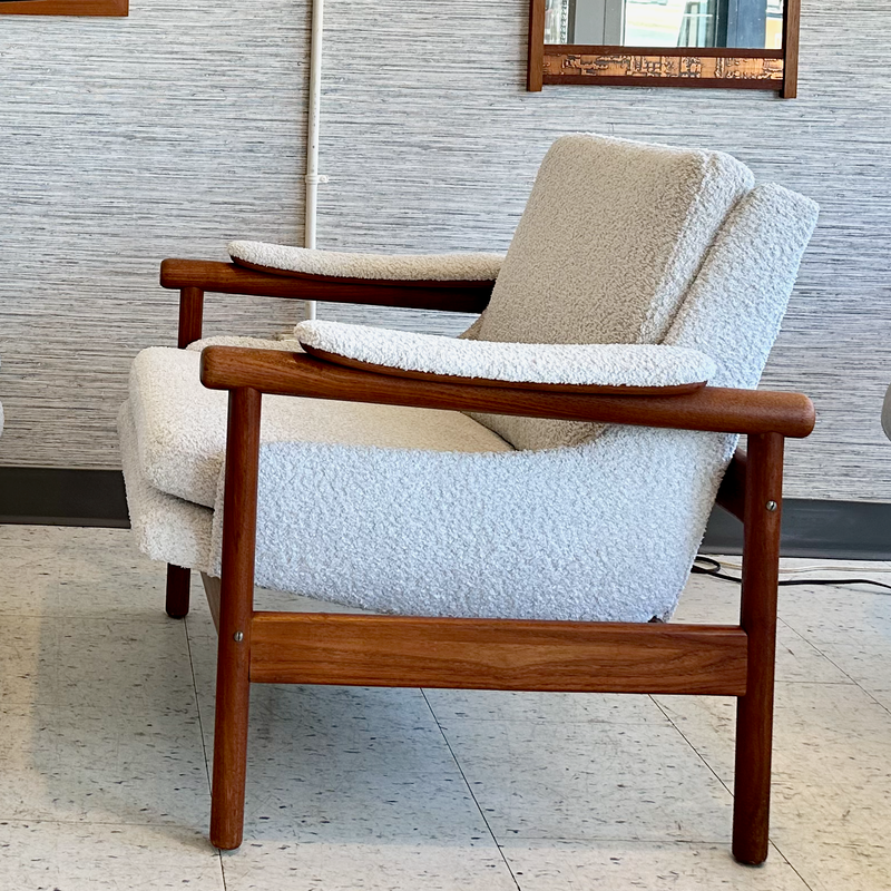 Mid-Century Modern Teak Armchairs In The Style Of Illum Wikkelsø