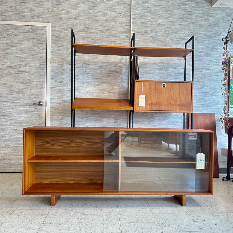 Scandinavian Modern Teak Sofa Table Or Media Cabinet By Troeds Bjarnum