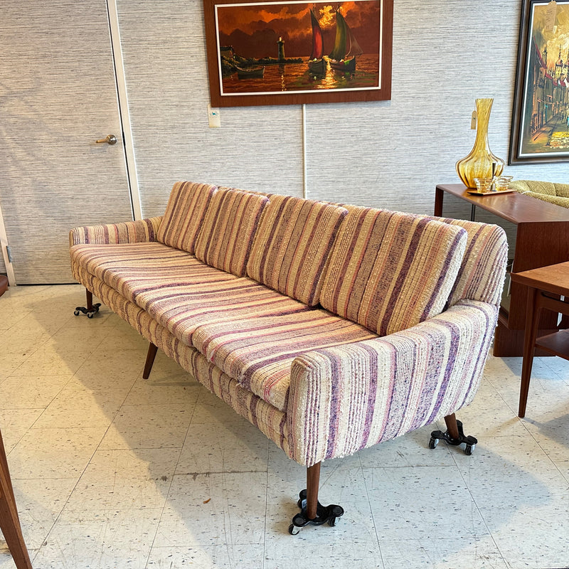Swedish Modern Teak 4 Seat Sofa By Folke Ohlsson For Dux