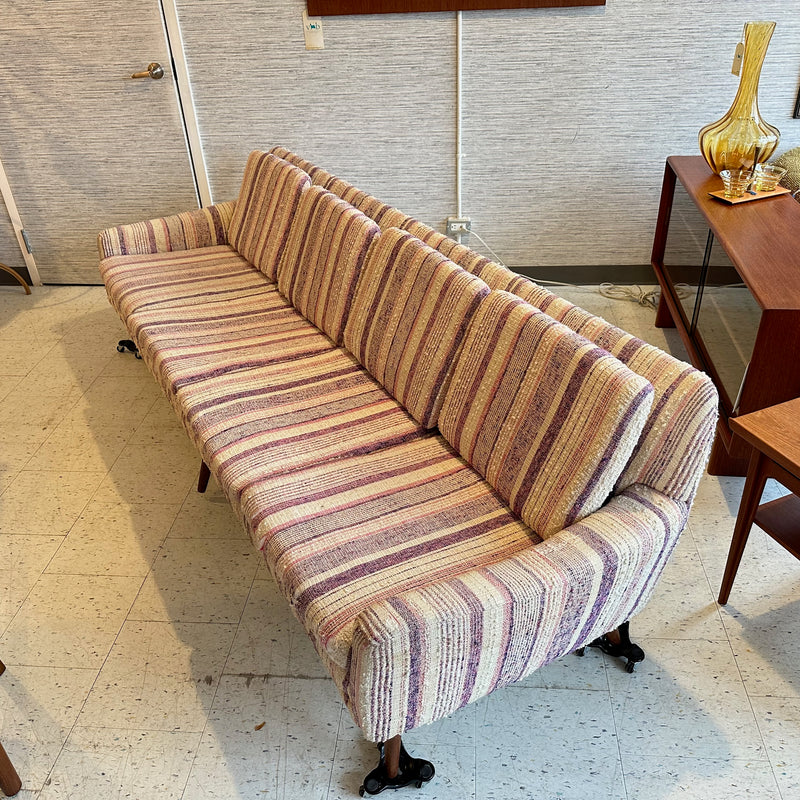 Swedish Modern Teak 4 Seat Sofa By Folke Ohlsson For Dux