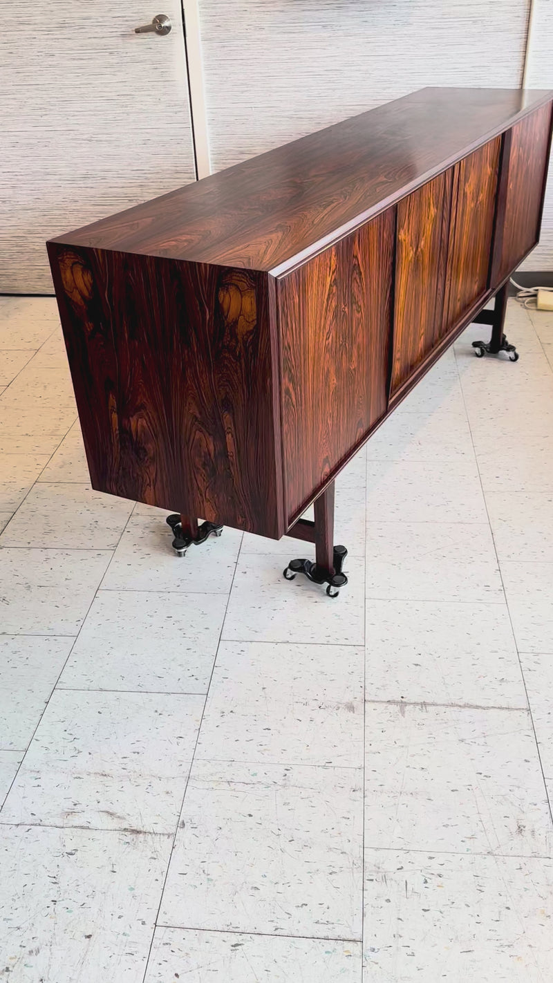 Danish Modern Sideboard by HP Hansen In Brazilian Rosewood