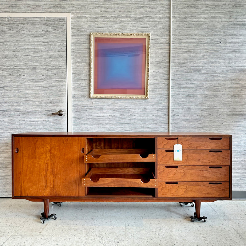 Danish Mid-Century Teak Sideboard By Ib Kofod Larsen For Selig