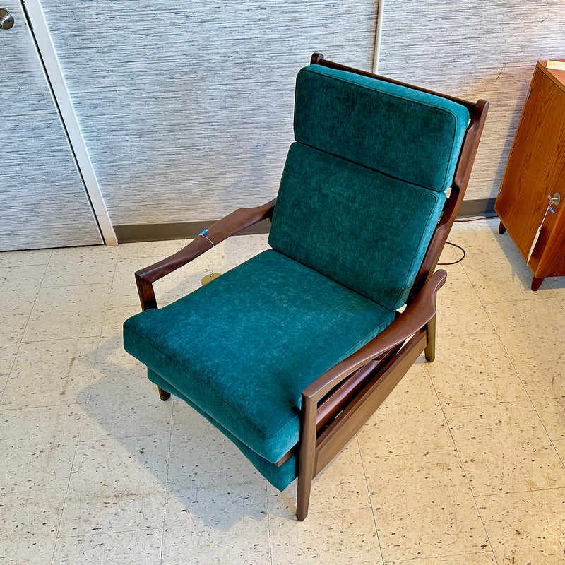 Mid-Century Modern Recliner In Afromosia