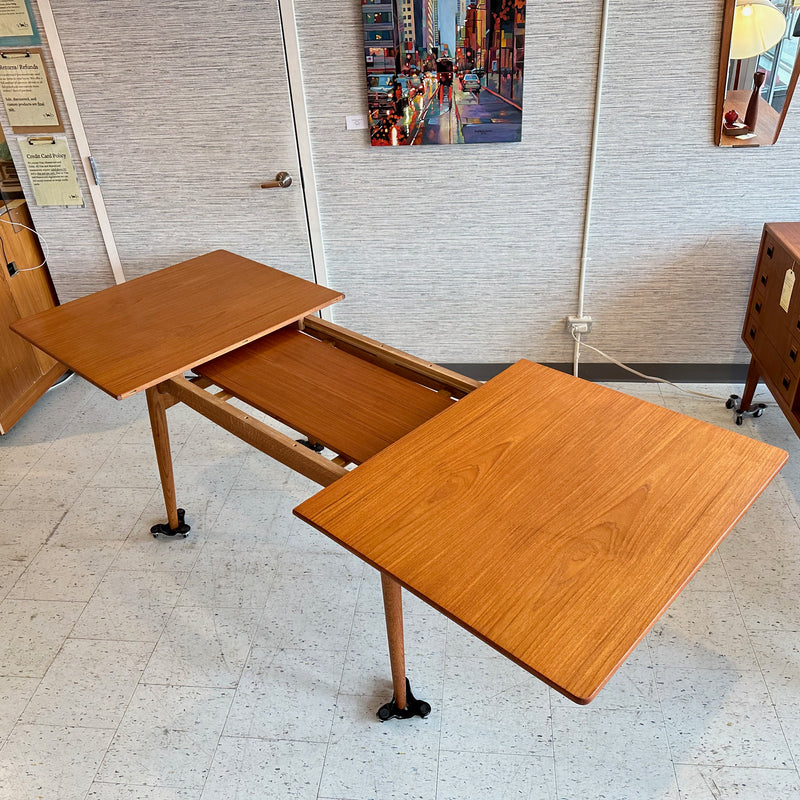 Danish Modern Teak Dining Table By Hans Wegner Model AT 310