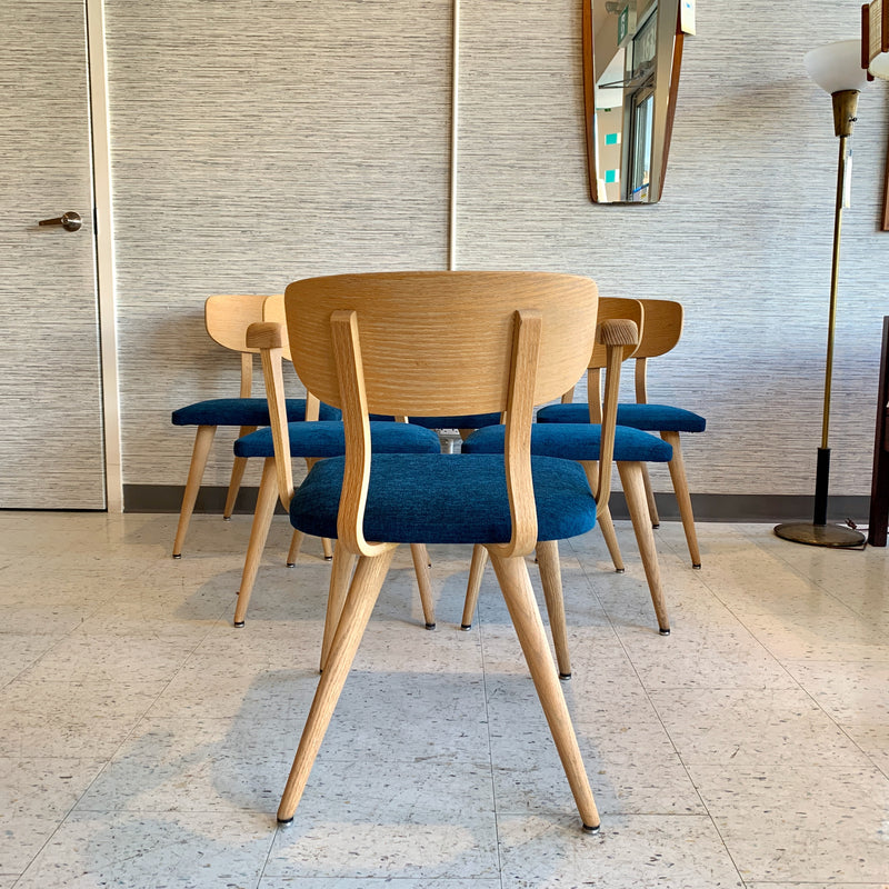 Canadian Mid-Century Maple And Oak Dining Chairs